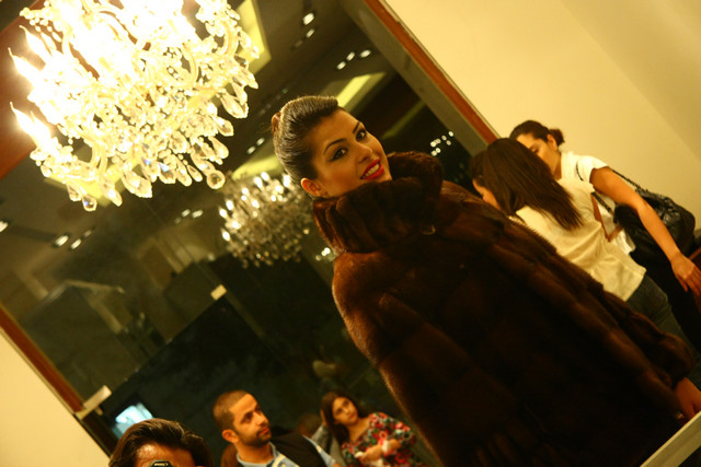 G Nasrallah Fourrures Boutique Opening